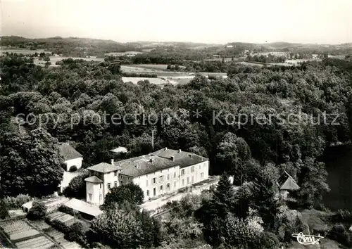 AK / Ansichtskarte La_Coquille Fliegeraufnahme La Barde Maison de Retraites La_Coquille