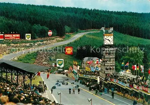 AK / Ansichtskarte Francorchamps Nationale Rennstrecke Francorchamps