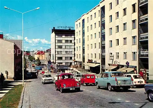 AK / Ansichtskarte Savonlinna Strassenpartie Savonlinna