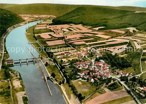 AK / Ansichtskarte Steinbach_Auerberg Fliegeraufnahme Gasthaus Pension Zum schwarzen Adler Steinbach Auerberg