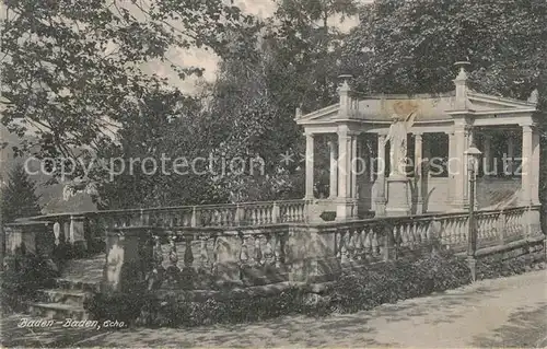 AK / Ansichtskarte Baden Baden Echo Baden Baden