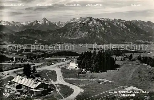 AK / Ansichtskarte Salzburg_Oesterreich Am Gaisberg Plateau Salzburg_Oesterreich