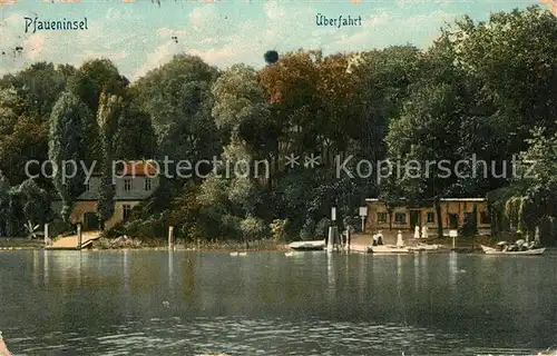 AK / Ansichtskarte Berlin Pfaueninsel ueberfahrt Berlin