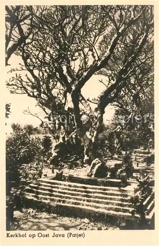 AK / Ansichtskarte Oost_Souburg Kerkhof op Oost Java Patjet Oost_Souburg