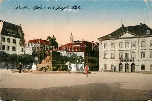 AK / Ansichtskarte Landau_Pfalz Max Joseph Platz Landau Pfalz
