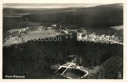 AK / Ansichtskarte Elend_Harz Fliegeraufnahme Elend_Harz