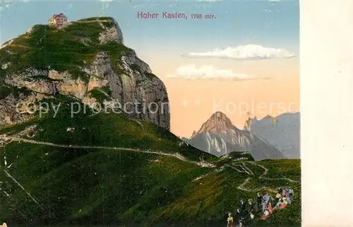 AK / Ansichtskarte Hoher_Kasten Panorama Hoher_Kasten