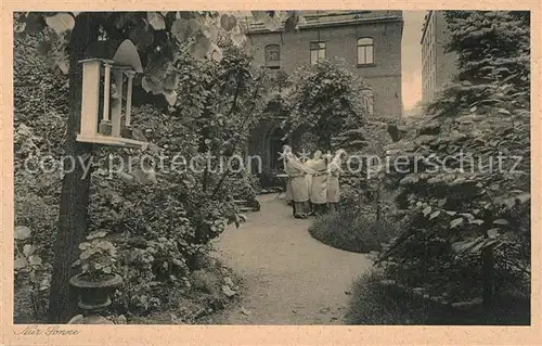 AK / Ansichtskarte Mainz_Rhein Haushaltungsschule St Josefstift Nur Sonne Mainz Rhein
