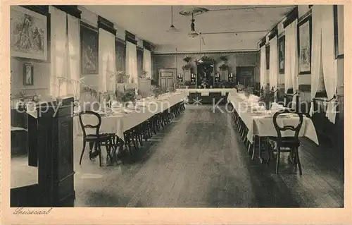 AK / Ansichtskarte Mainz_Rhein Haushaltungsschule St Josefstift Speisesaal Mainz Rhein
