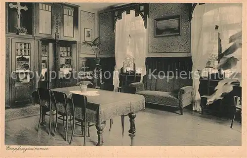 AK / Ansichtskarte Mainz_Rhein Haushaltungsschule St Josefstift Empfangszimmer Mainz Rhein