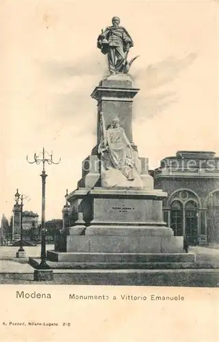 AK / Ansichtskarte Modena_Emilia Romagna Monumento a Vittorio Emanuele Modena Emilia Romagna