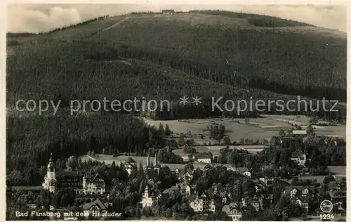 AK / Ansichtskarte Bad_Flinsberg_Isergebirge mit dem Heufuder Bad_Flinsberg_Isergebirge