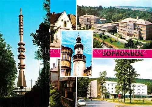 AK / Ansichtskarte Sopron Teilansichten Sopron