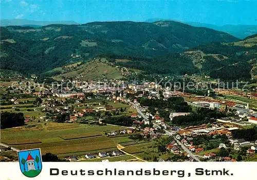 AK / Ansichtskarte Deutschlandsberg Fliegeraufnahme Deutschlandsberg