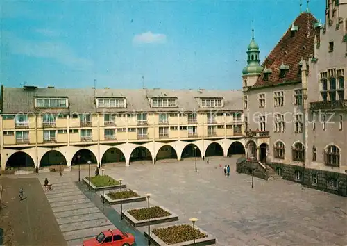 AK / Ansichtskarte Jawor Stylizowane domy podcieniowe Jawor