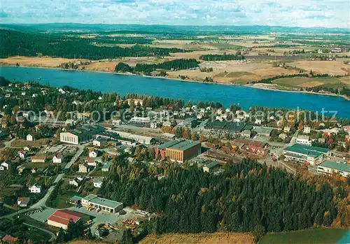 AK / Ansichtskarte Soerumsand Fliegeraufnahme 