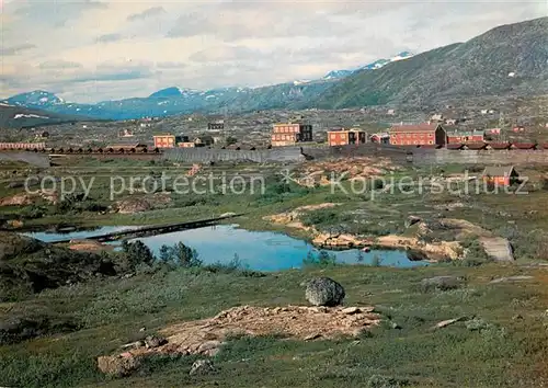 Norge_Norwegen The Ofoten line across mount Bjornfjell Norge Norwegen