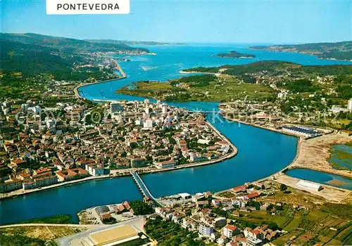 Pontevedra Fliegeraufnahme Pontevedra