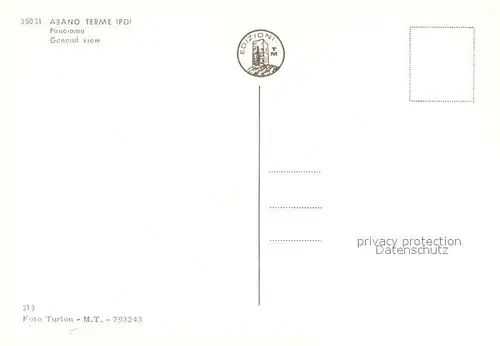 Abano_Terme Panorama Abano Terme