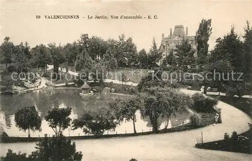 Valenciennes Vue d ensemble du jardin Valenciennes