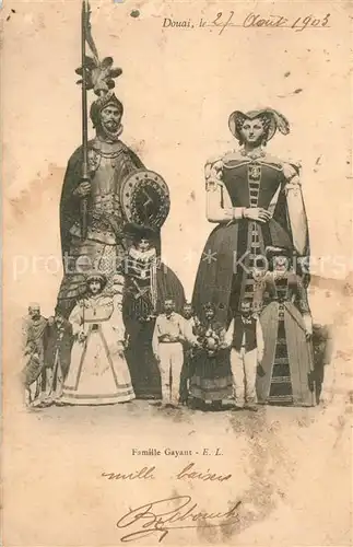 Douai_Nord Famille Gayant Douai_Nord