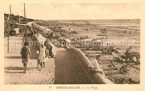 Chatelaillon Plage Promenade Plage Chatelaillon Plage