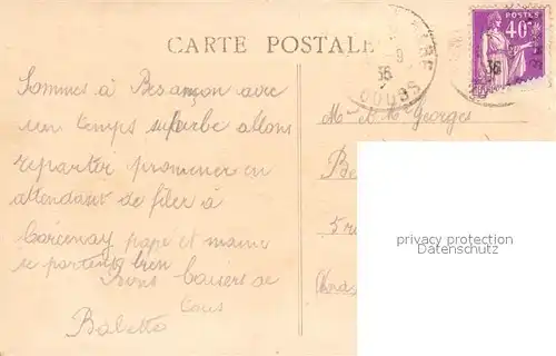 Besancon_Doubs Saint Jean Square Castan Besancon Doubs