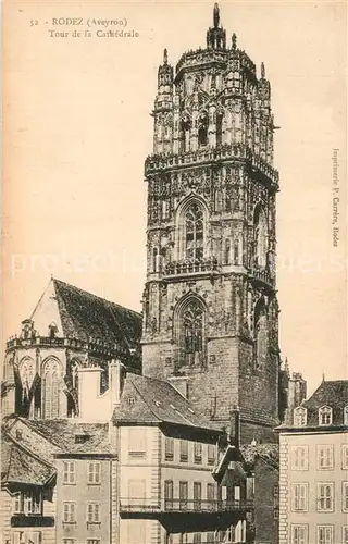 Rodez Tour de la Cathedrale Rodez