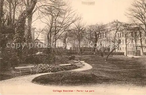 Paris College Stanislas Parc Paris