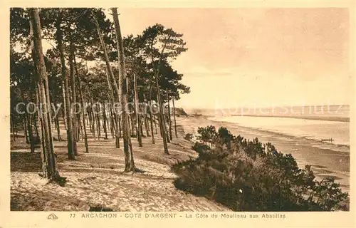 Arcachon_Gironde La Cote du Moulleau aux Abatilles Arcachon Gironde