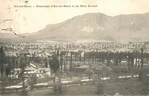 Aix les Bains Panorama avec Mont Revard Aix les Bains
