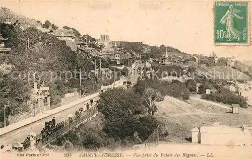 Sainte Adresse Vue prise du Palais des Regates Sainte Adresse