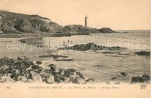 Brest_Finistere La Plage du Minou Brest_Finistere