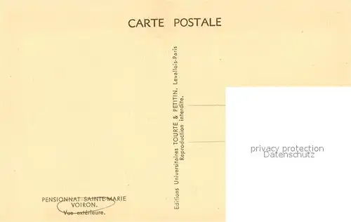 Voiron Pensionnat Sainte Marie vue exterieure Voiron