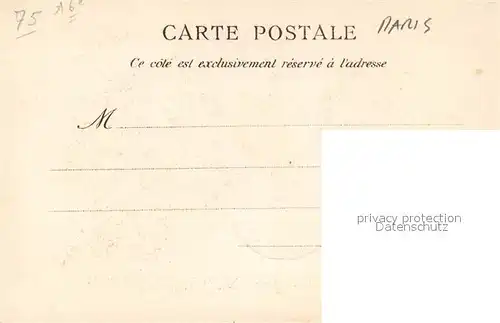 Paris Pensionnat de Passy Cour de Recreation de la 4e Division Paris