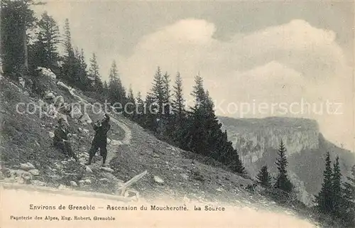 Grenoble Ascension du Moucherotte La Source Alpes Grenoble