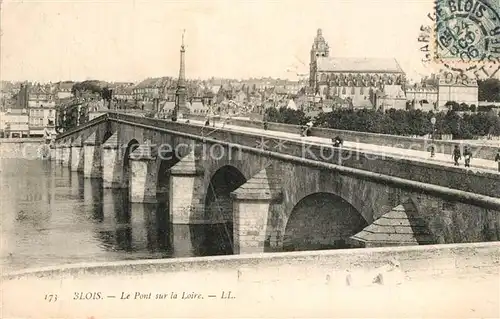 Blois_Loir_et_Cher Le Pont sur la Loire Blois_Loir_et_Cher