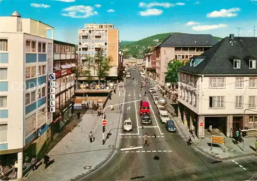 AK / Ansichtskarte Siegen_Westfalen Bahnhofstrasse Siegen_Westfalen