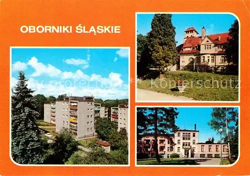 AK / Ansichtskarte Oborniki_Slaskie Osiedle mieszkaniowe Sanatoria Szarnika i Lesne Oborniki_Slaskie