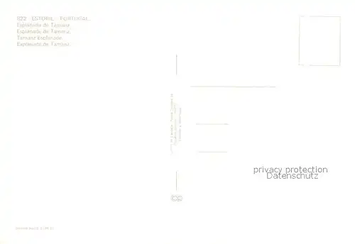 AK / Ansichtskarte Estoril Esplanada do Tamariz Estoril