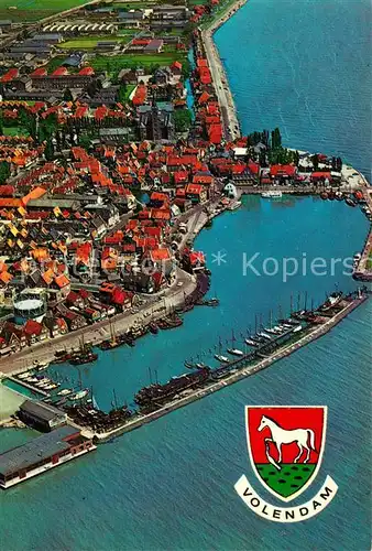 AK / Ansichtskarte Volendam Fliegeraufnahme Volendam