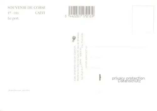 AK / Ansichtskarte Calvi Le Port Calvi