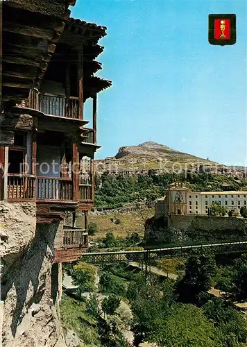 AK / Ansichtskarte Cuenca_Castilla La_Mancha_Espana Casas colgadas Mirador 
