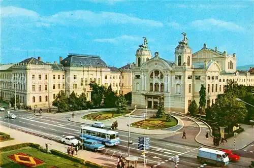 AK / Ansichtskarte Cluj Napoca Teatrul National Cluj Napoca