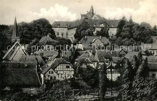 AK / Ansichtskarte Iburg_Teutoburger_Wald Stadtansicht Iburg_Teutoburger_Wald