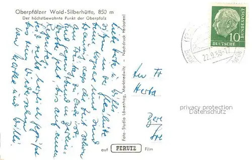 AK / Ansichtskarte Silberhuette_Tirschenreuth Panorama Silberhuette Tirschenreuth