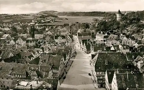 AK / Ansichtskarte Biberach_Riss Panorama Biberach Riss