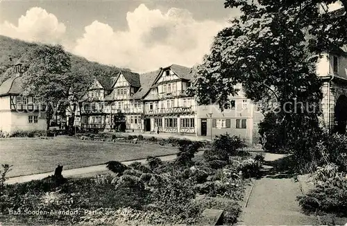 AK / Ansichtskarte Bad_Sooden Allendorf Panorama am Tor Bad_Sooden Allendorf
