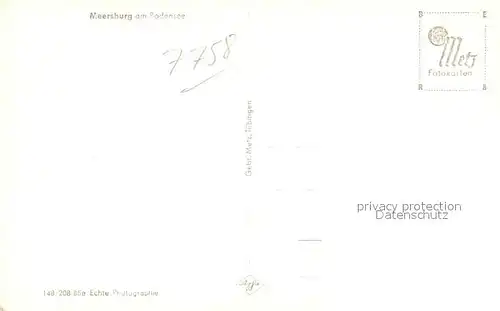 AK / Ansichtskarte Meersburg_Bodensee Stadttor Hotel Loewen Meersburg Bodensee
