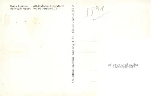 AK / Ansichtskarte Beilstein_Mosel Panorama Beilstein_Mosel